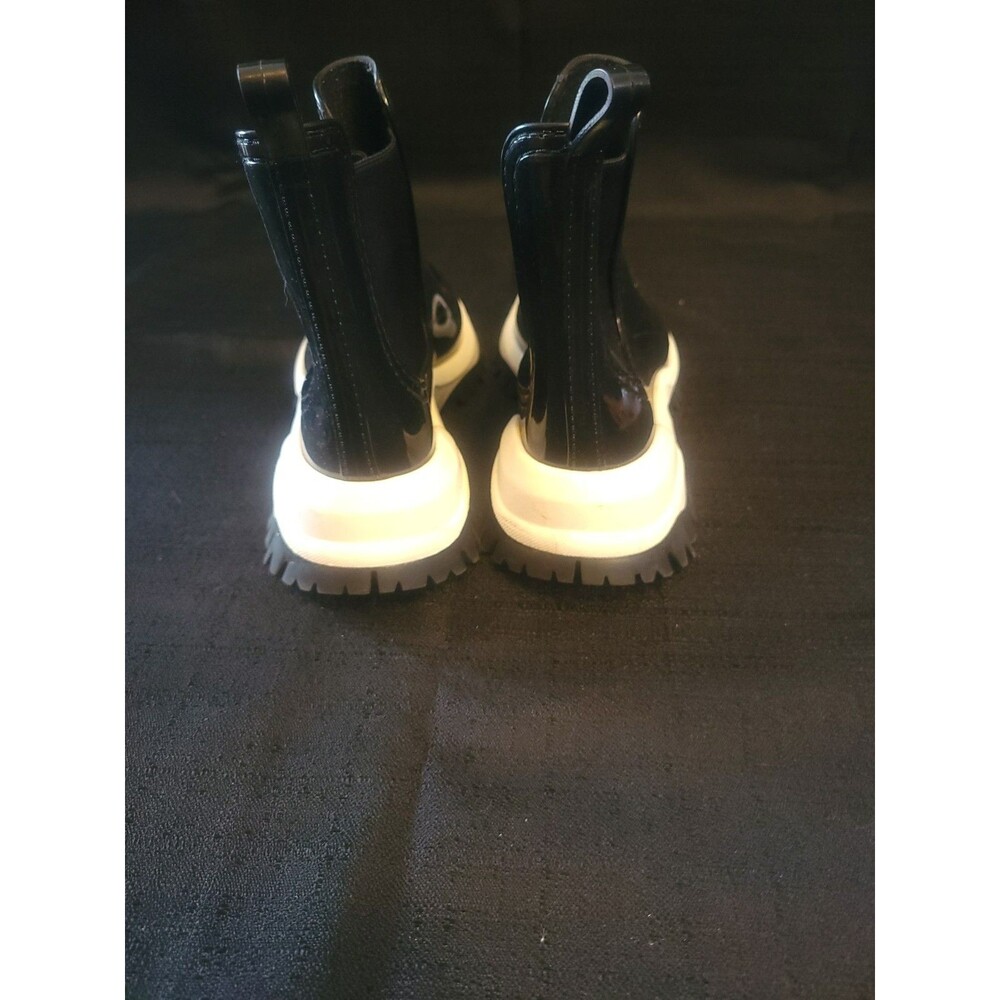 Lemon Jelly Chelsea Rain Boot Black/White SIZE 38 Wellies Waterproof - Picture 4 of 10